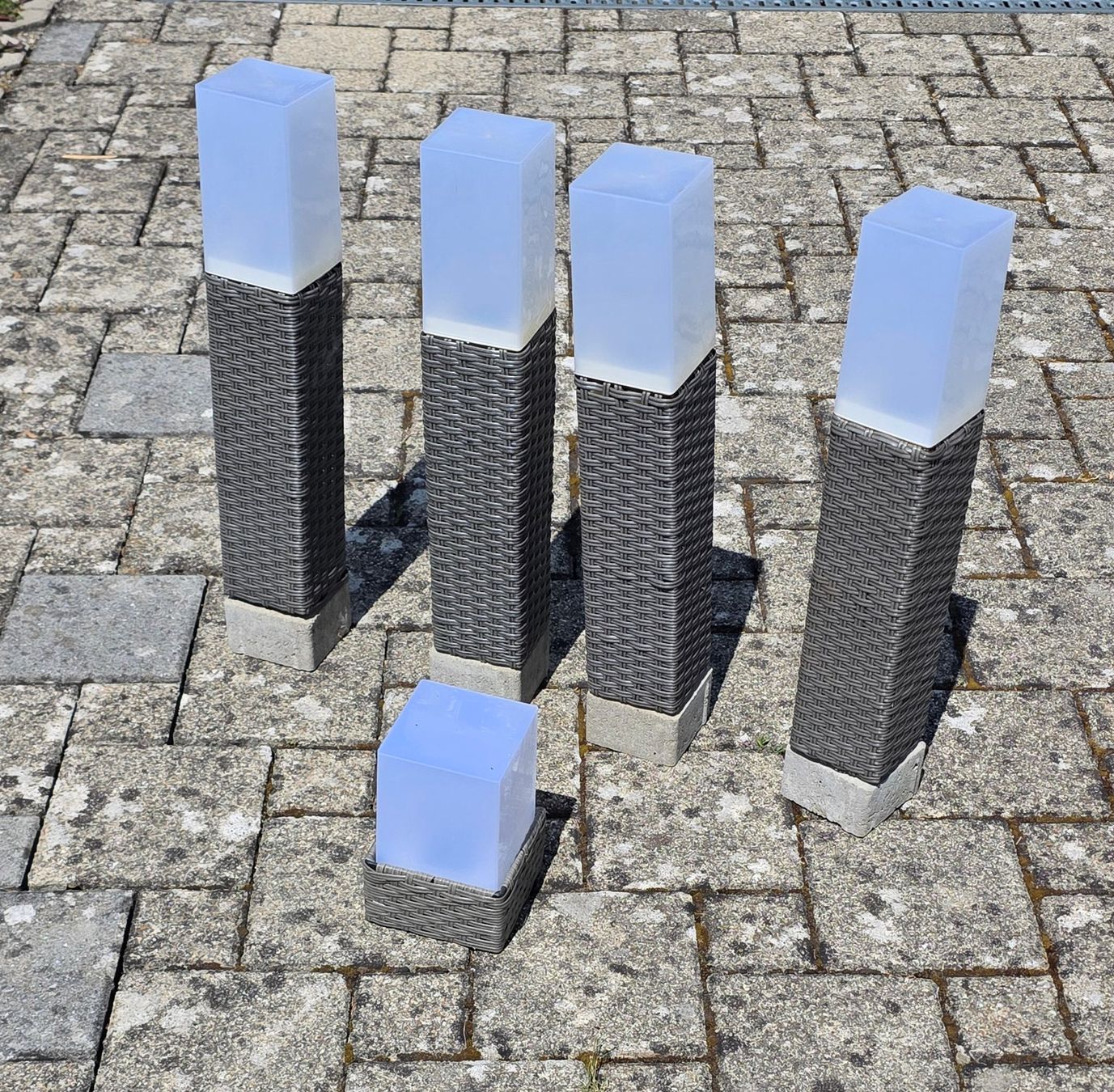 Lampen: 5 x Solar LED Gartenbeleuchtung – Gebraucht aus Wängi von F_little