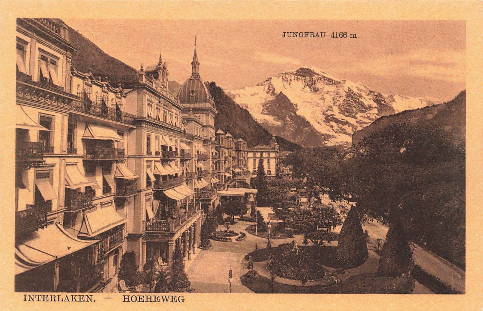 Cartes postales: Interlaken hoeheweg – D'occasion à Biasca par Blenio71