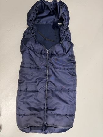 Kinderwagen Fusssack dunkelblau gebraucht