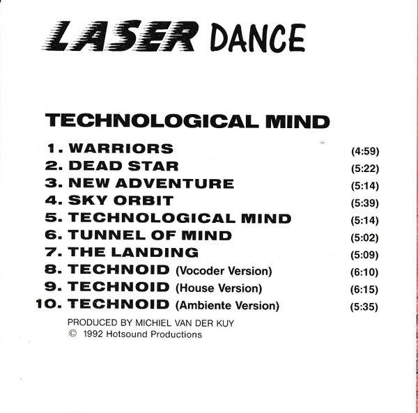 CDs: Laserdance – Technological Mind - Vergriffen! – Gebraucht aus Brittnau von Zibu 3