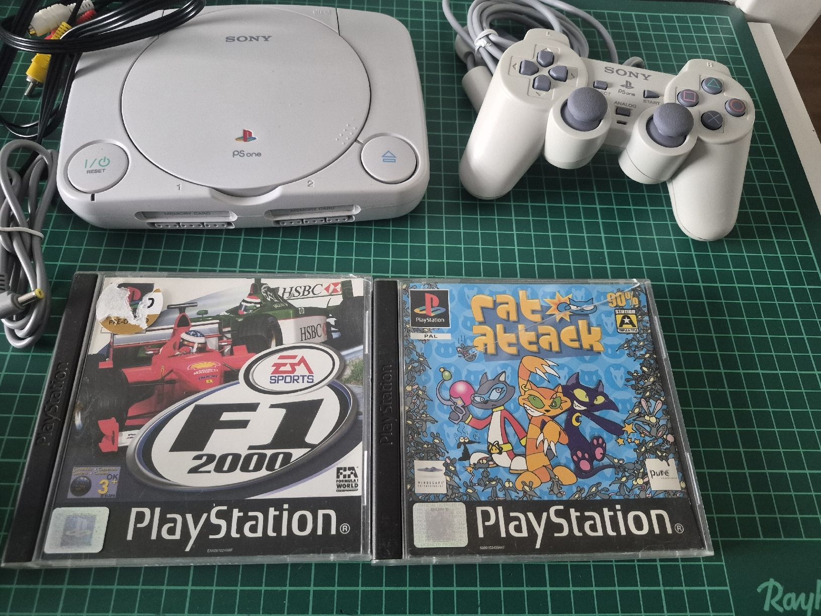 Sony Konsolen: Sony PlayStation 1,  PSone Console with Games and Controller – Neu (gemäss Beschreibung) aus Meyrin von Retro-GZ 2