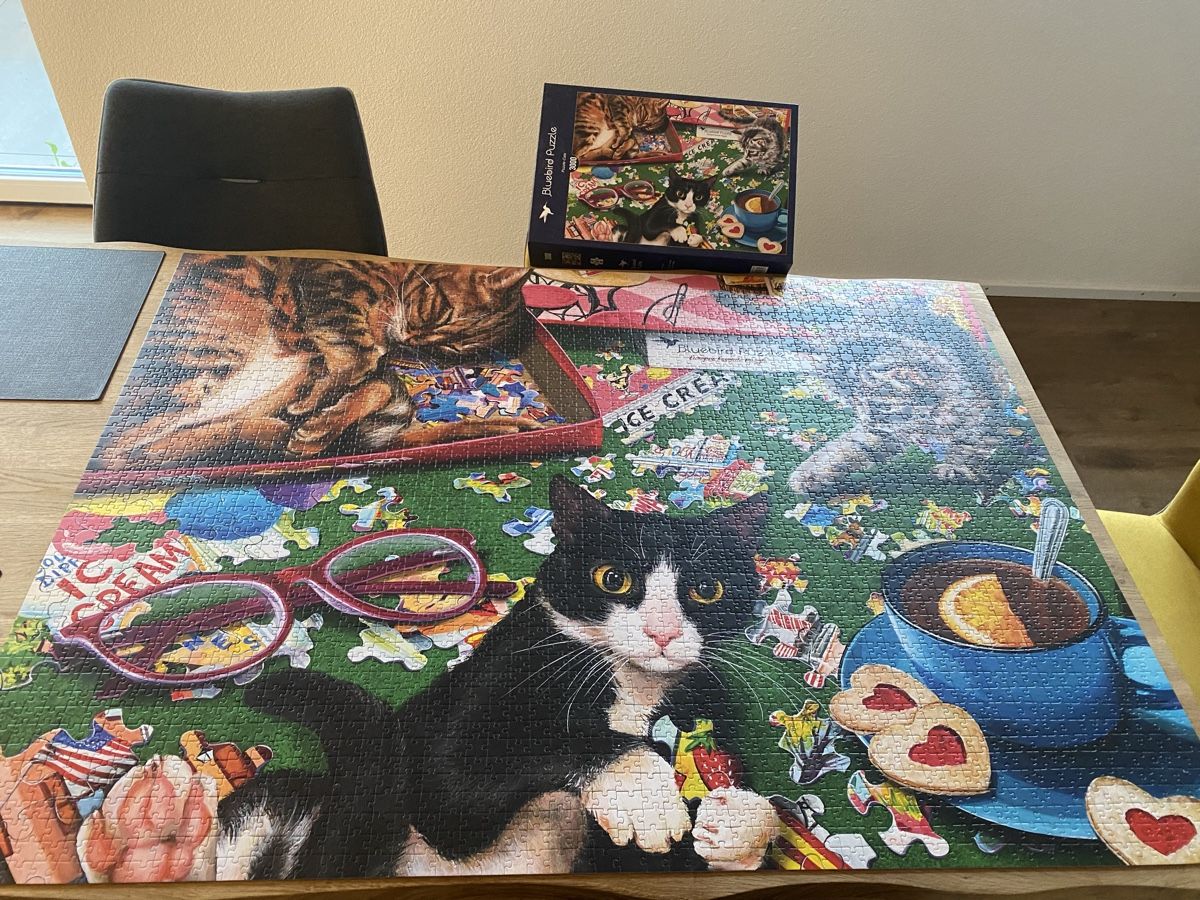 Puzzle: Puzzle Cats 3000 Teile – Usato da Laupersdorf venduto da eliza23