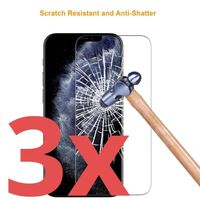 3x 9H Panzerglas Apple iPhone 12 Pro