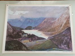 Schulwandbild Nr. 156 Passlandschaft