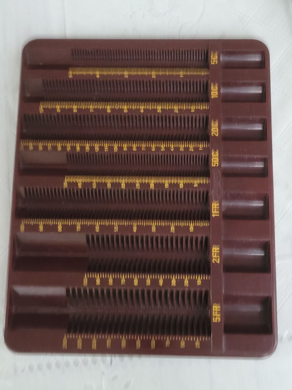 Kassen: Vintage PECUNA Münzzähler Bakelit  – Gebraucht aus Buttikon SZ von Corendo 1