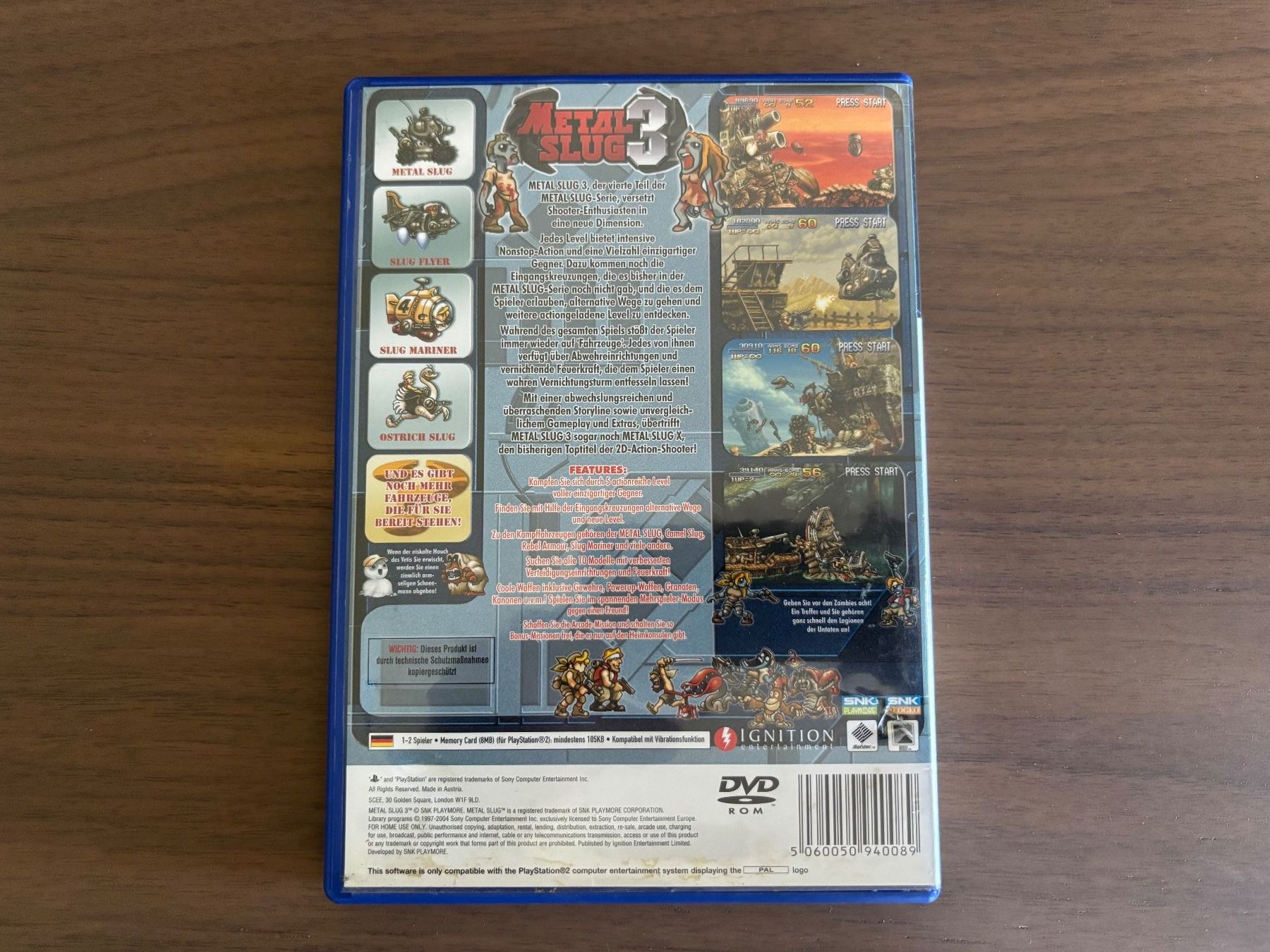 Sony Jeux: Metal Slug 3 [PS2] – D'occasion à Killwangen par Ryusens 1