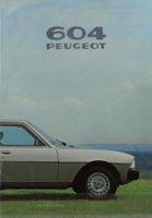 NEUWAGEN PROSPEKT | PEUGEOT 604 SL V6 & TI V6  | AB 07.1978