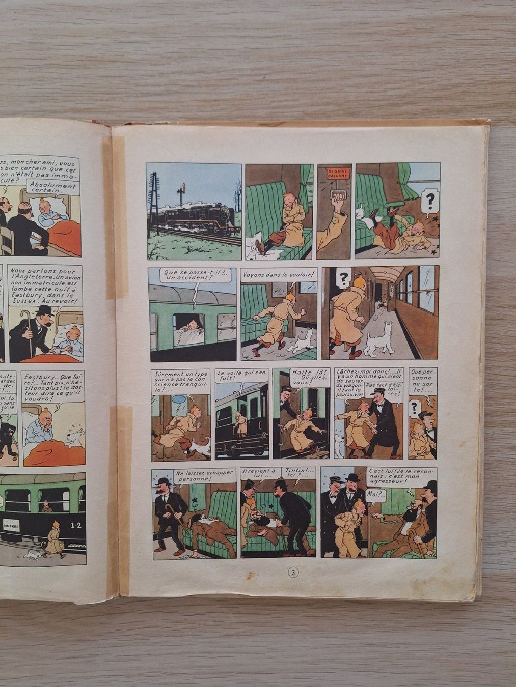 BD: TINTIN / L'île noire / B2 – D'occasion à Nyon par beny13 4