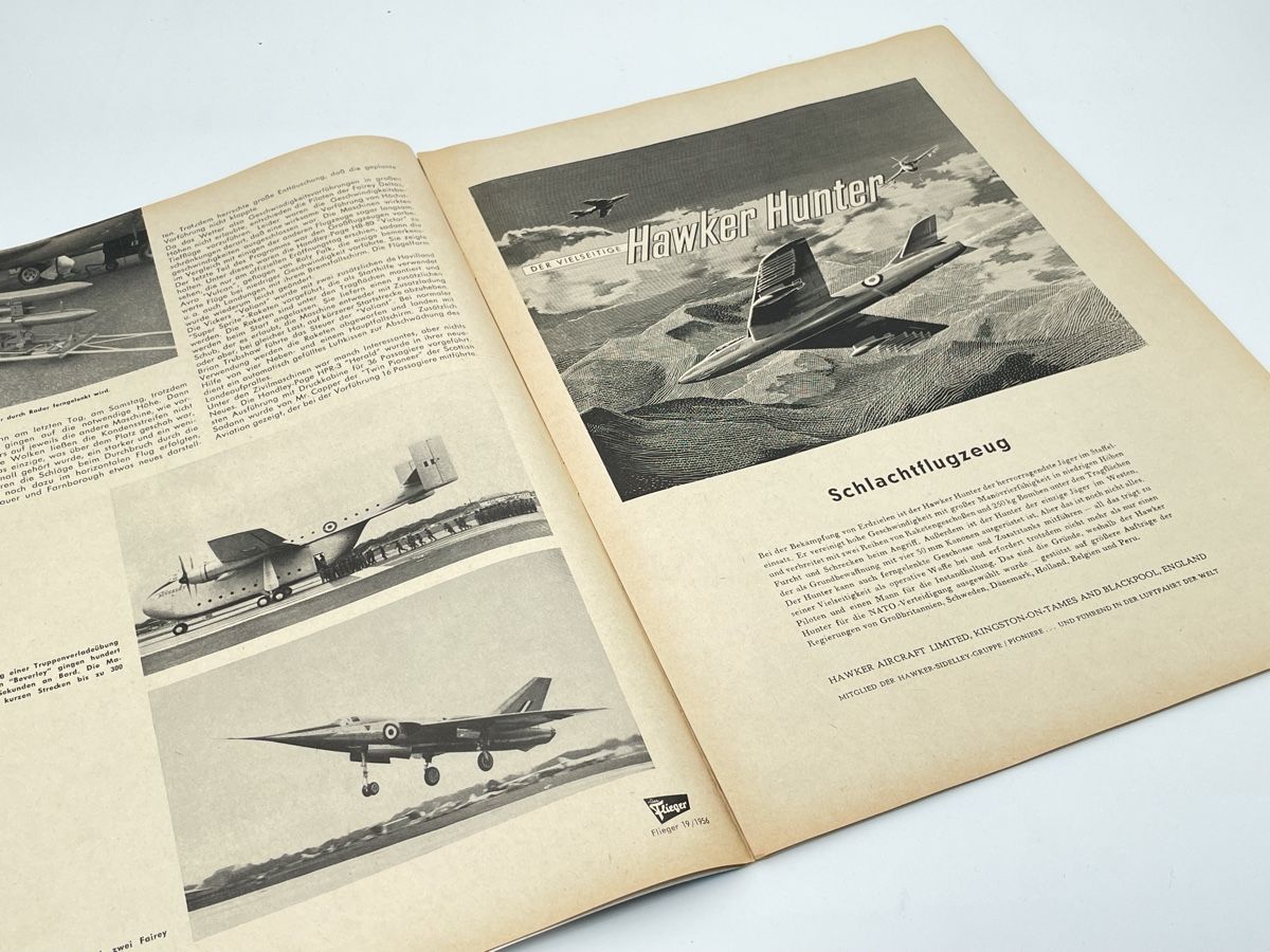 Riviste & Magazine: Flieger 1954, 2 Ausgaben – Usato da Gümligen venduto da glu_tpv2 6
