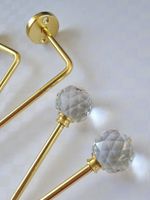 2 Elegante Raffhalter Vorhänge 