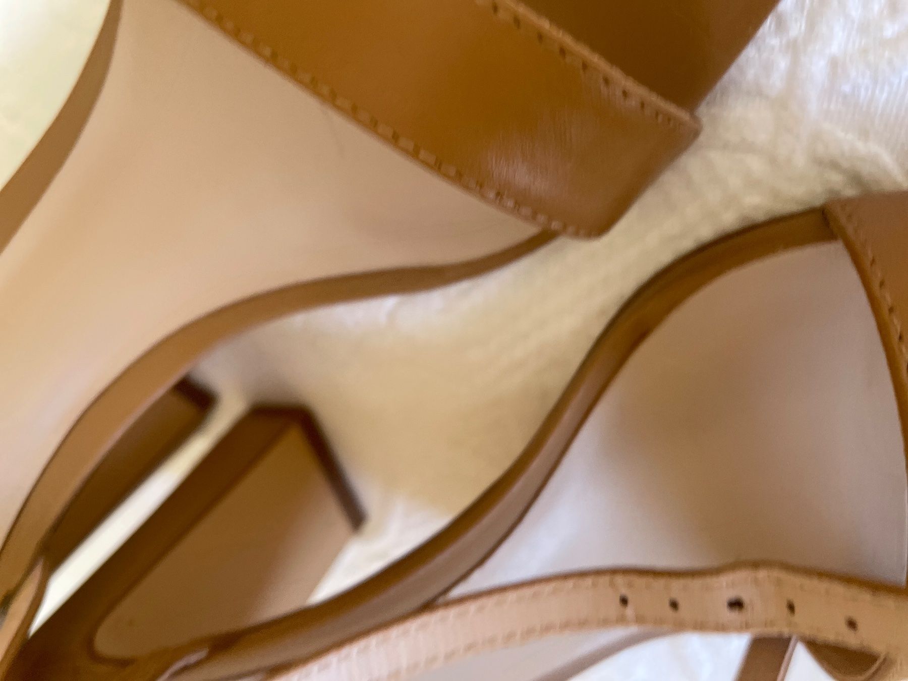 Mango Damenschuhe: Pumps / Sandalen von Mango Gr. 39 - beige – Neu (gemäss Beschreibung) aus Birsfelden von Nic21 3