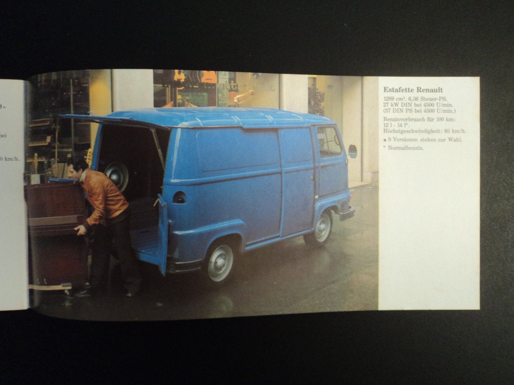 Renault Documenti: Prospekt Renault Programm 1980 5 A310 12 14 Rodeo Estafette – Usato da Schwarzenburg venduto da modelCARama 9