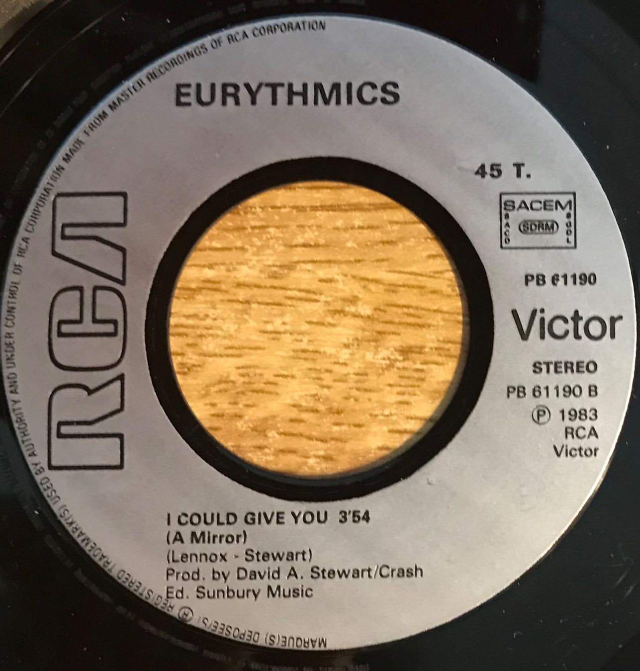 Schallplatten: EURYTHMICS - SWEET DREAMS – Gebraucht aus Bussigny von  3