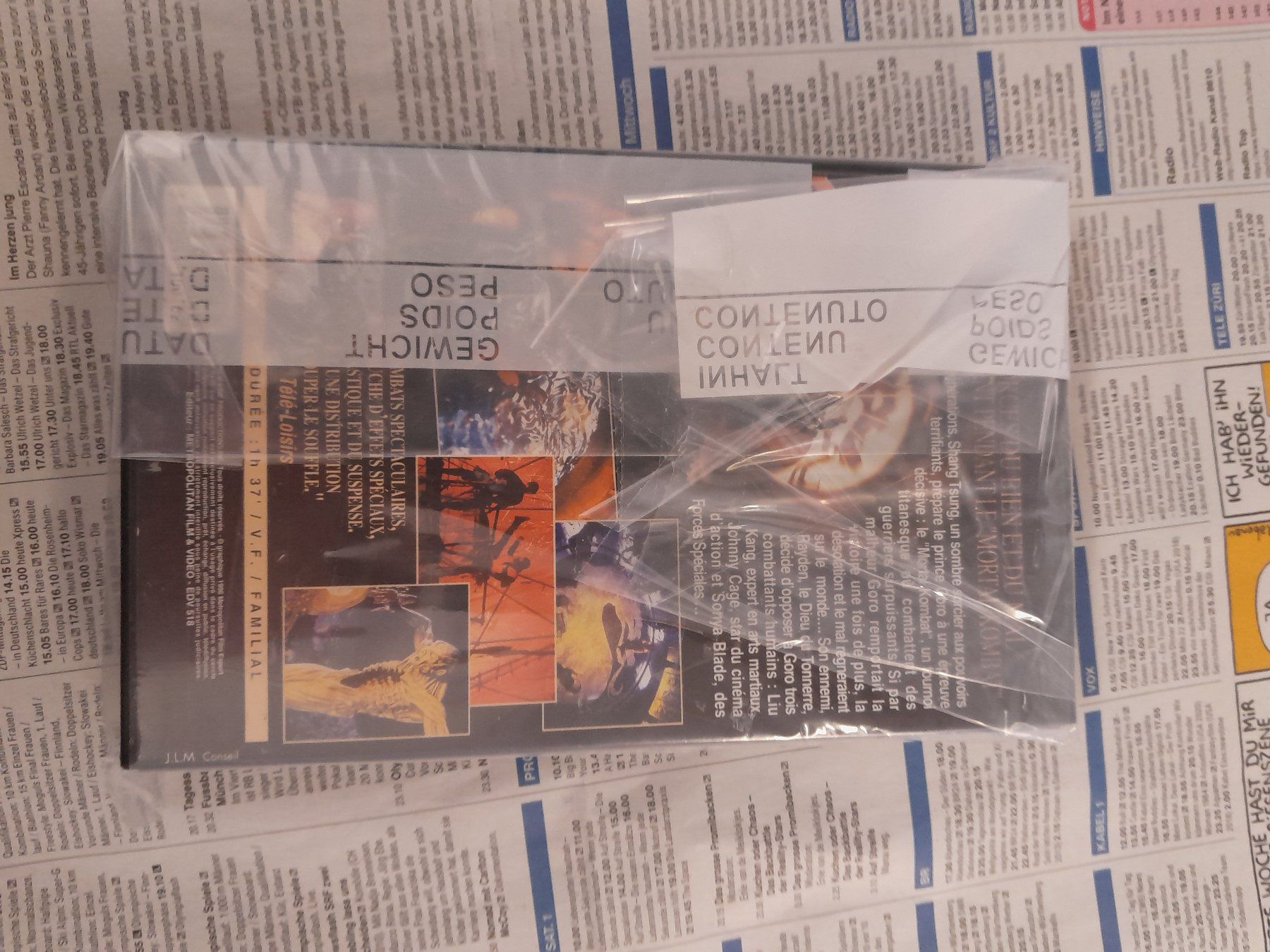 Tutti i VHS: Mortal Kombat VHS – Usato da Rüti ZH venduto da Alemanni 2