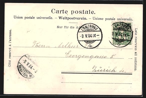 Cartoline postali: AK Staufen, Ortsansicht mit Staufberg – Usato da Berlin venduto da bartko-reher 1
