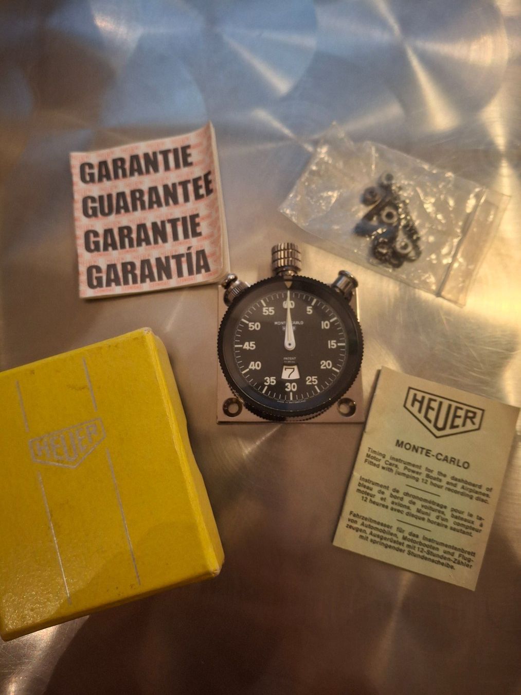 Tag Heuer Montres: HEUER MONTE-CARLO – D'occasion à nidau par Duridurlaf 1