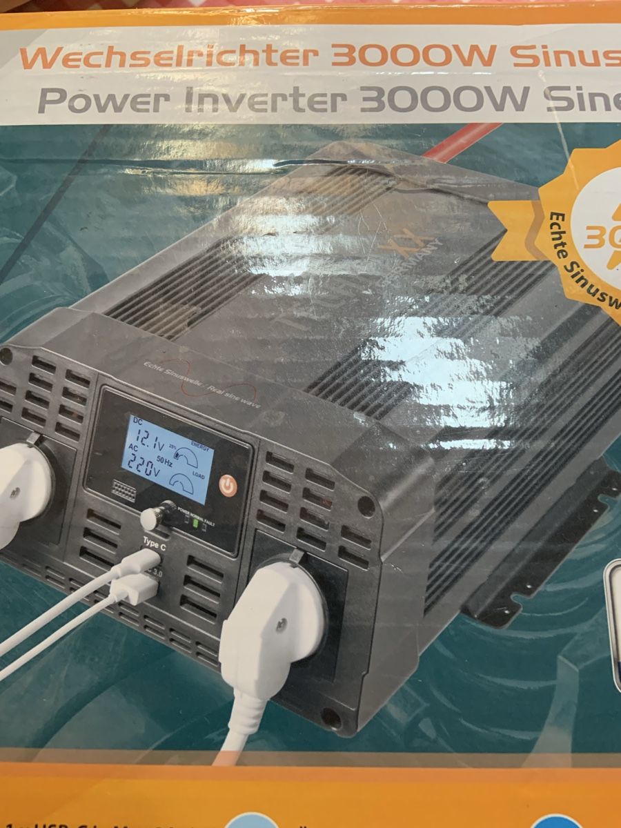Onduleurs: Sinus Wechselrichter 12V 6000 Watt – D'occasion à Meggen par bru_69sx 3