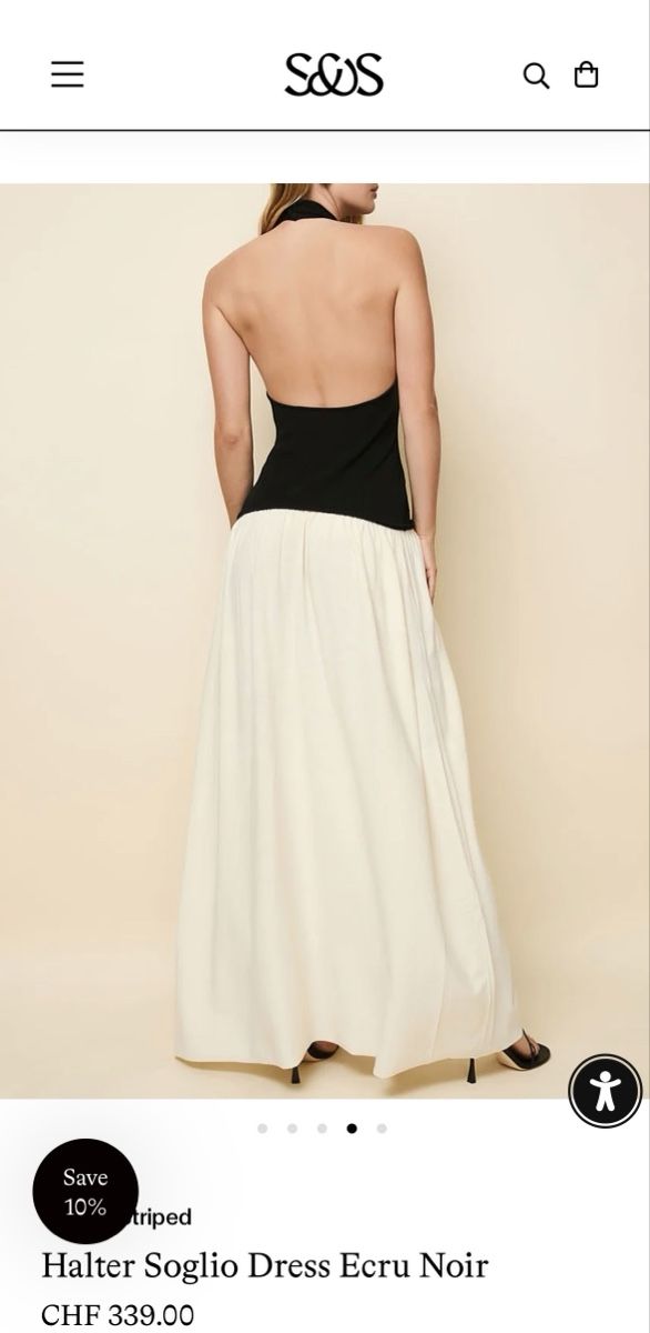Vestiti: Solid & Striped Halter Soglio Dress - Size M – Nuovo (secondo la descrizione) da Zürich venduto da user011003240804 4