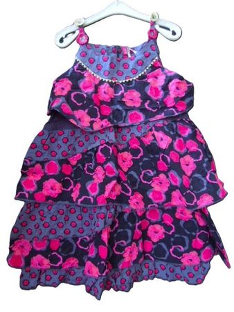 Gr. 92 ORCHESTRA Sommer Kleid mit Volants s. Masse