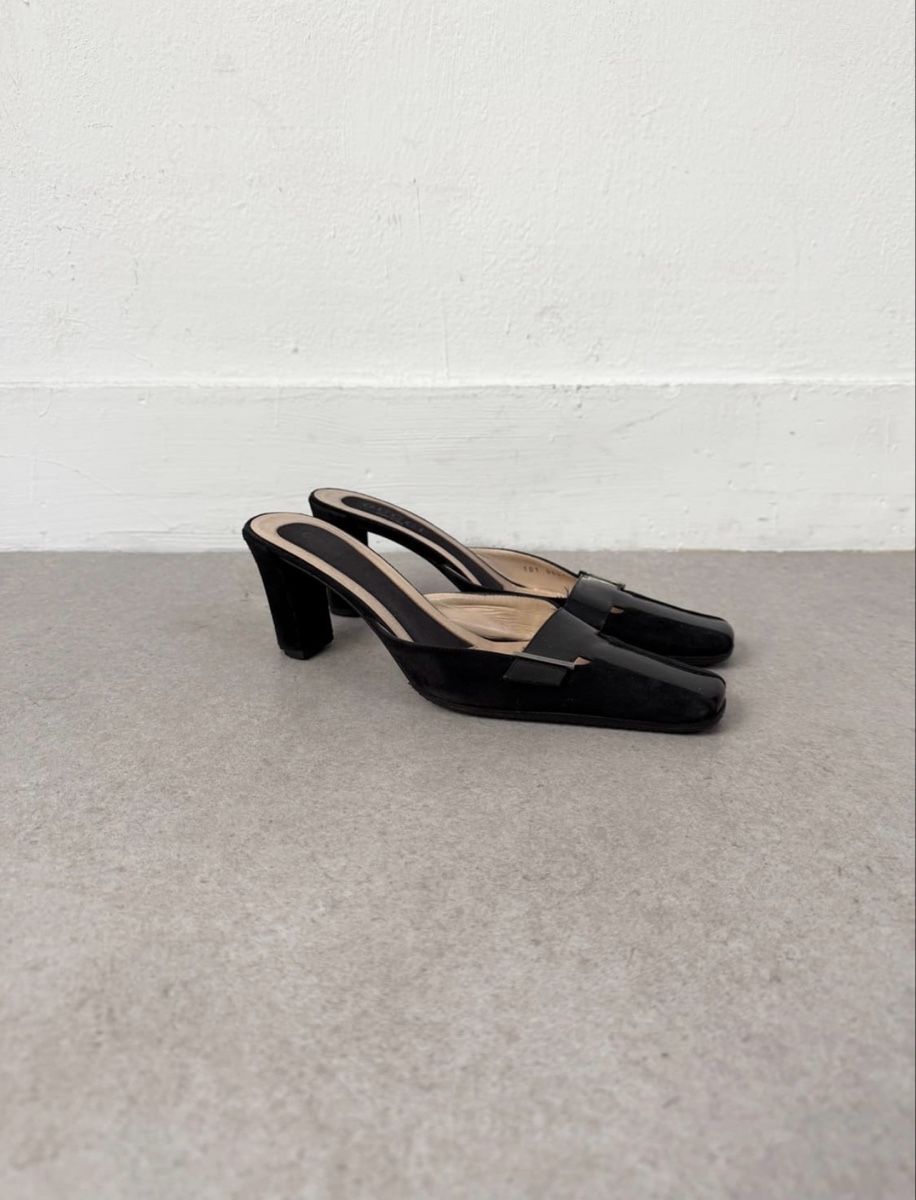 Gucci Damenschuhe: Gucci 2000s Suede Leather Mules – Gebraucht aus Zürich von redcoatcuntmovie 4