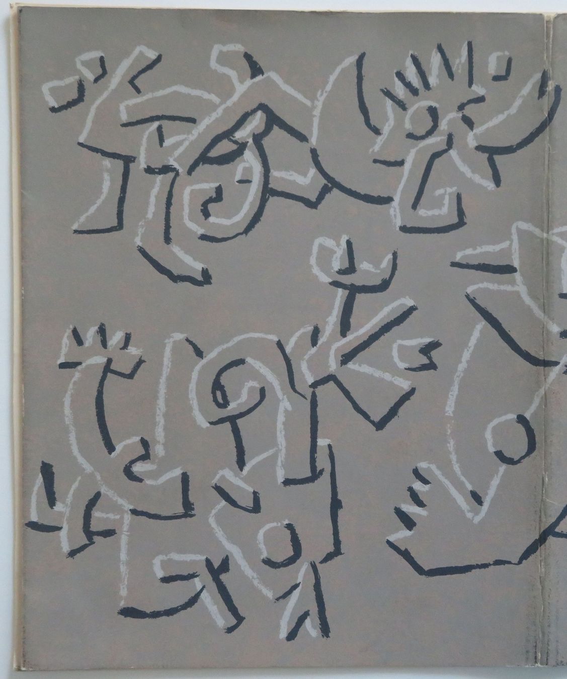 Grafica & Litografie: Graphik / Siebdruck - Willi Baumeister, um 1950 – Usato da Oberriet SG venduto da ganesh435 1
