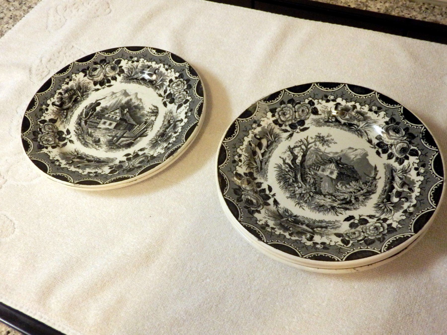 Piatti: Sammlerteller, Sarreguemines, Saargemünd – Usato da Ueberstorf venduto da dinbau 6