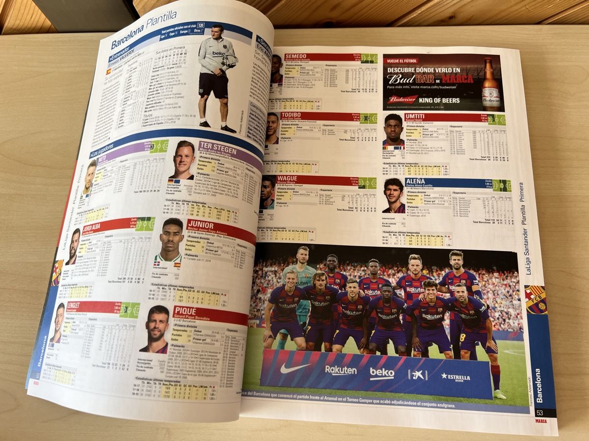 Riviste & Magazine: Fussball Guide Guia MARCA LaLiga 2019/2020 – Usato da Bachenbülach venduto da Manolo007 7