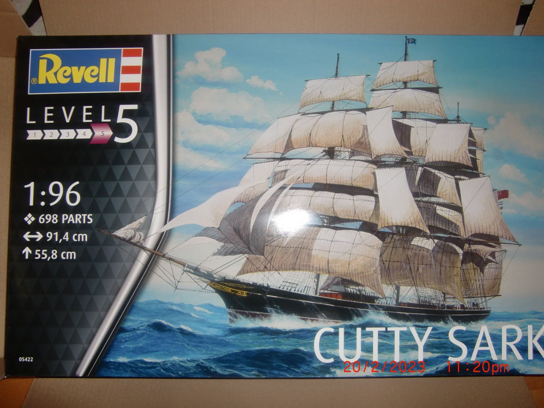 Revell Kit di modellismo & Modellini statici: Revell 05422 Cutty Sark – Nuovo e nell'imballaggio originale da Obergerlafingen venduto da danibutton