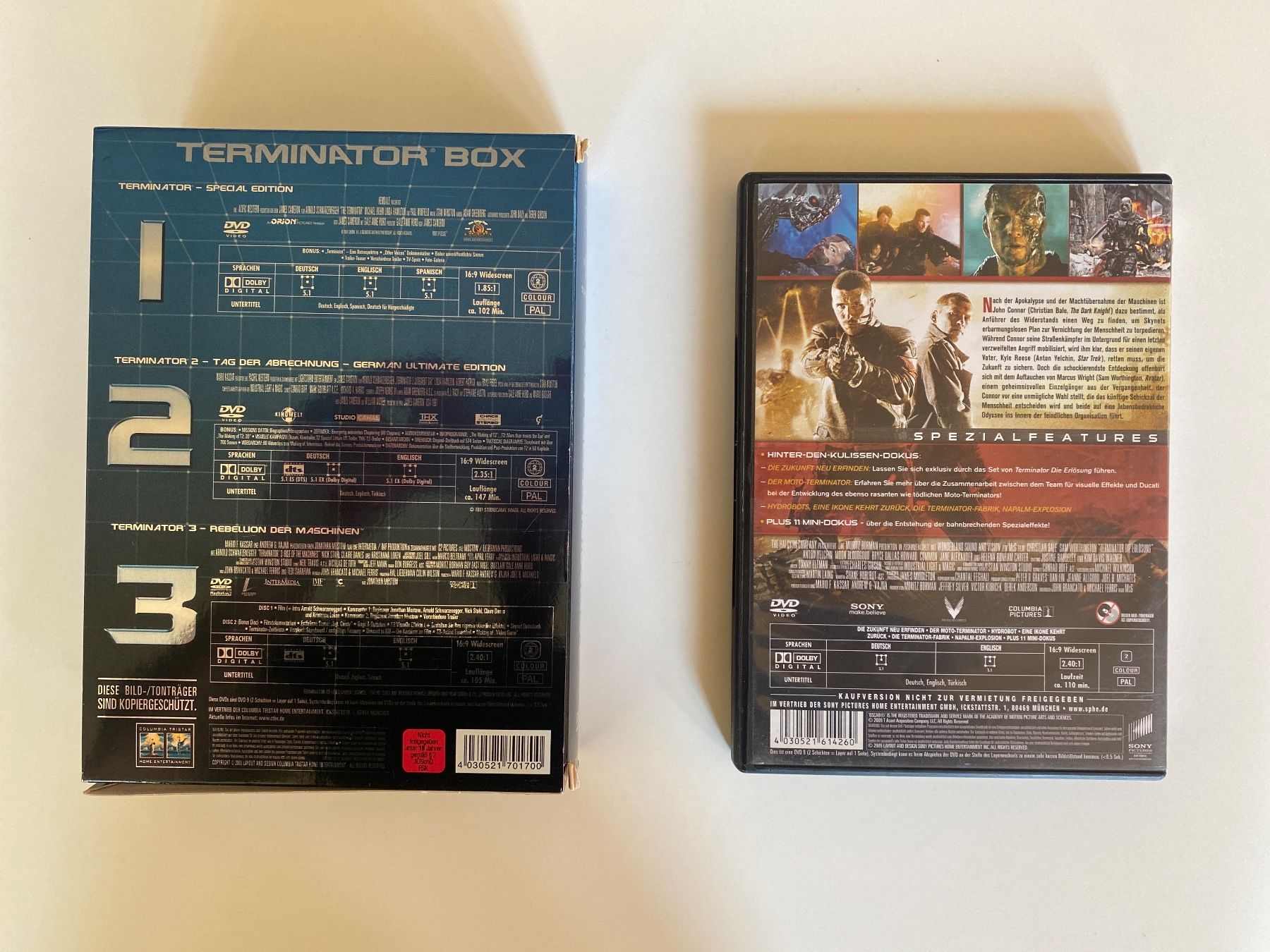 Spielfilme: Terminator Box – Gebraucht aus Buchen im Prättigau von  1