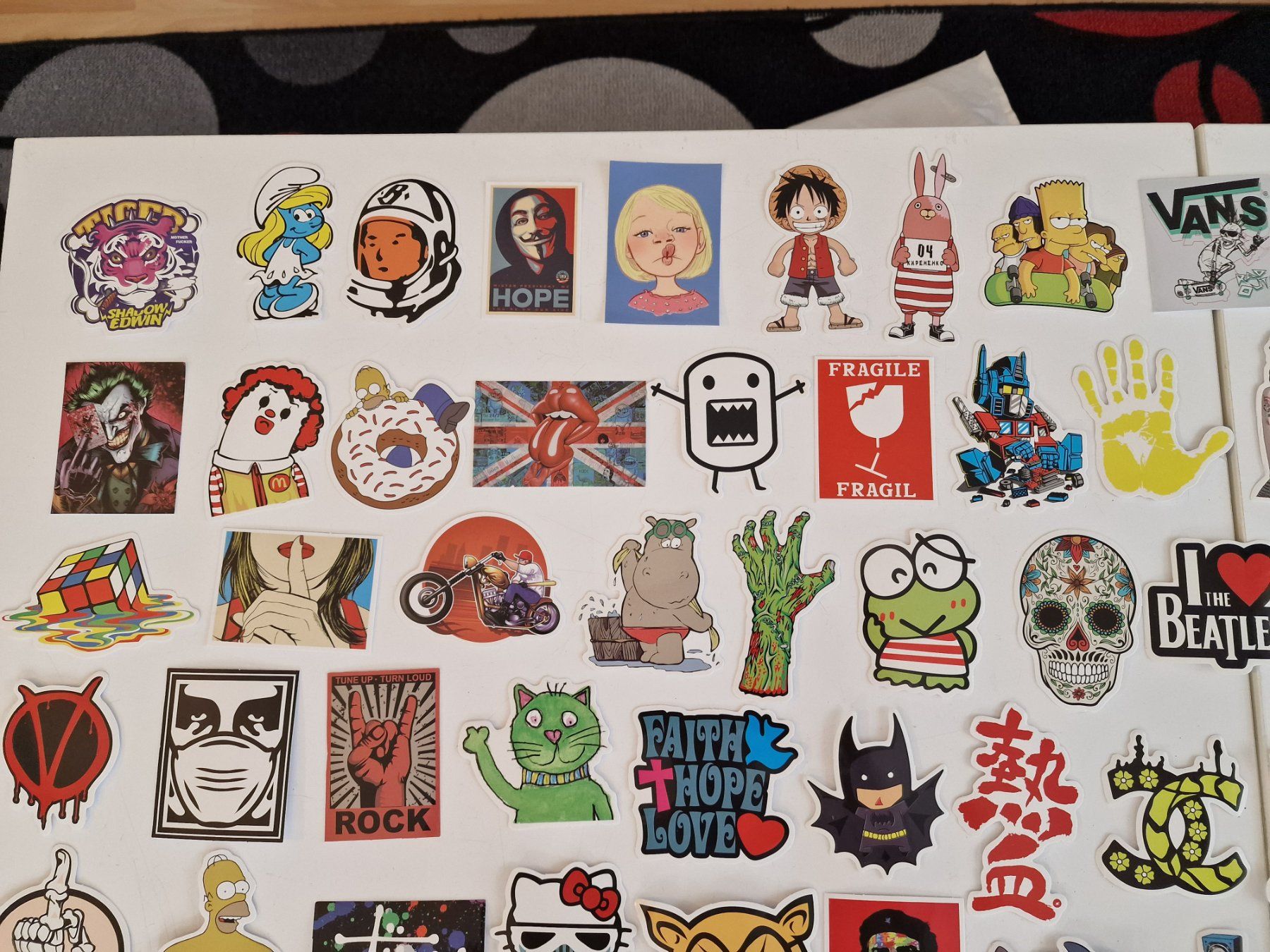 Sticker: Verschiedene Aufkleber 100 stk Nr.1 – Nuovo (secondo la descrizione) da Grächen venduto da -Arturas- 4