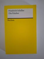 Friedrich Schiller - Die Räuber (Reclam) Top Zustand!