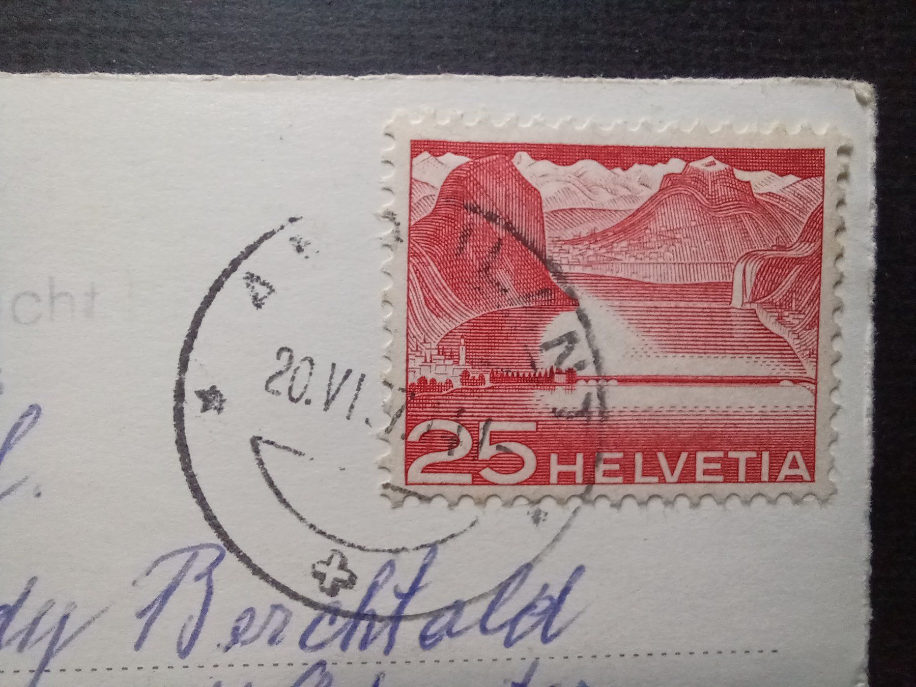 Cartoline postali: BE, Kandersteg, Schwarzbachschlucht, No.19207, – Usato da Aarau Rohr venduto da mgvw 4