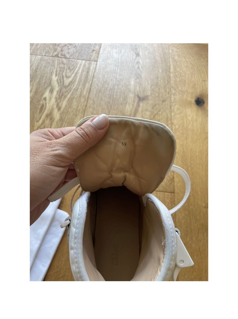 Chloé Damenschuhe: Chloé Sonnie leather trainers – Gebraucht aus Männedorf von fge_tt7h 2