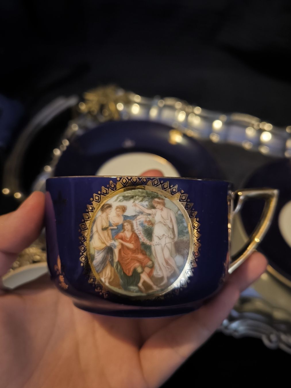 Tazze: 2 tasses a thé, Union, Chechoslovakia, – Usato da Nyon venduto da mgg_gg9j 8