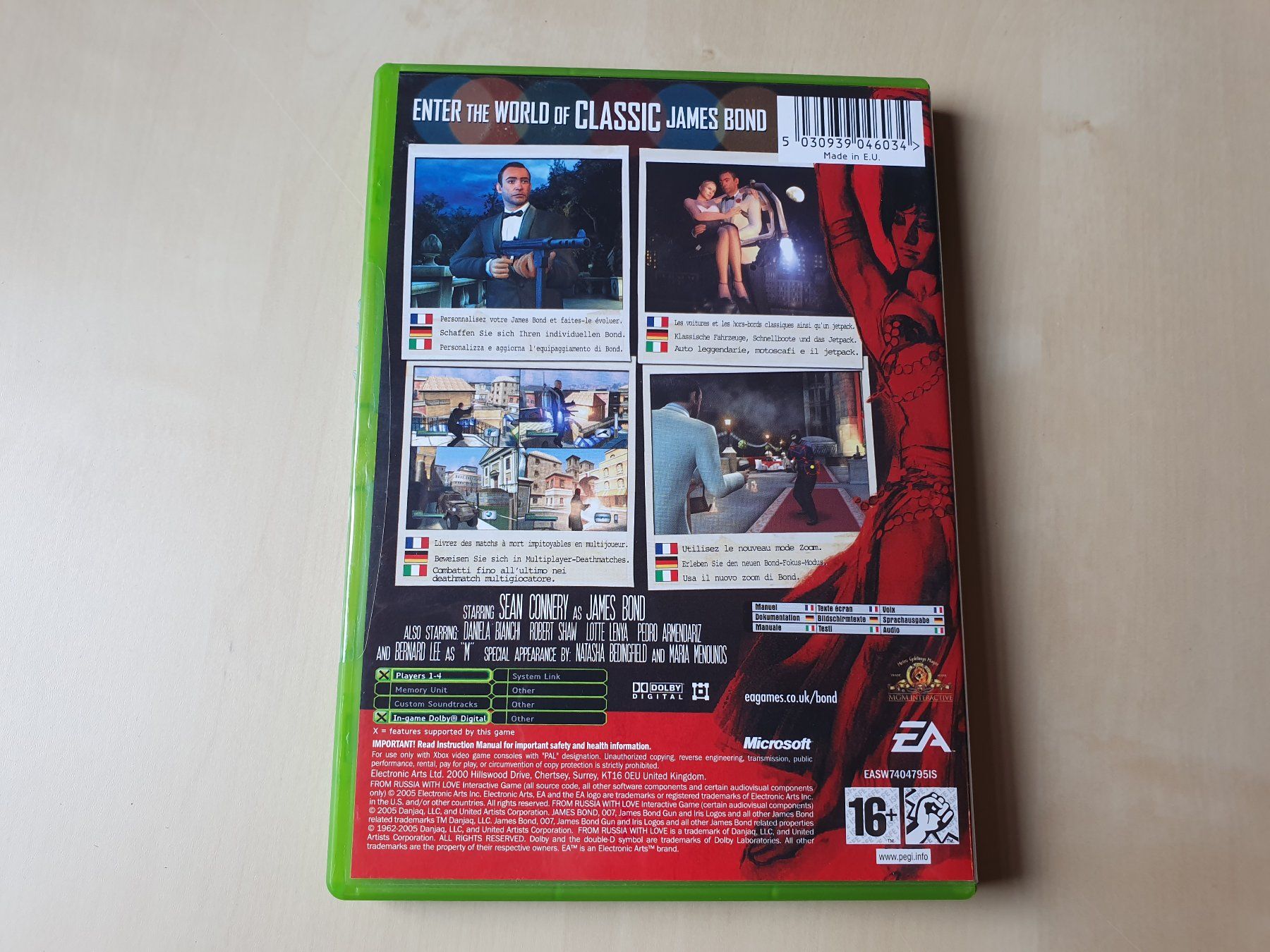 Microsoft Giochi: From Russia with Love – Usato da Stansstad venduto da collectorsshop 1