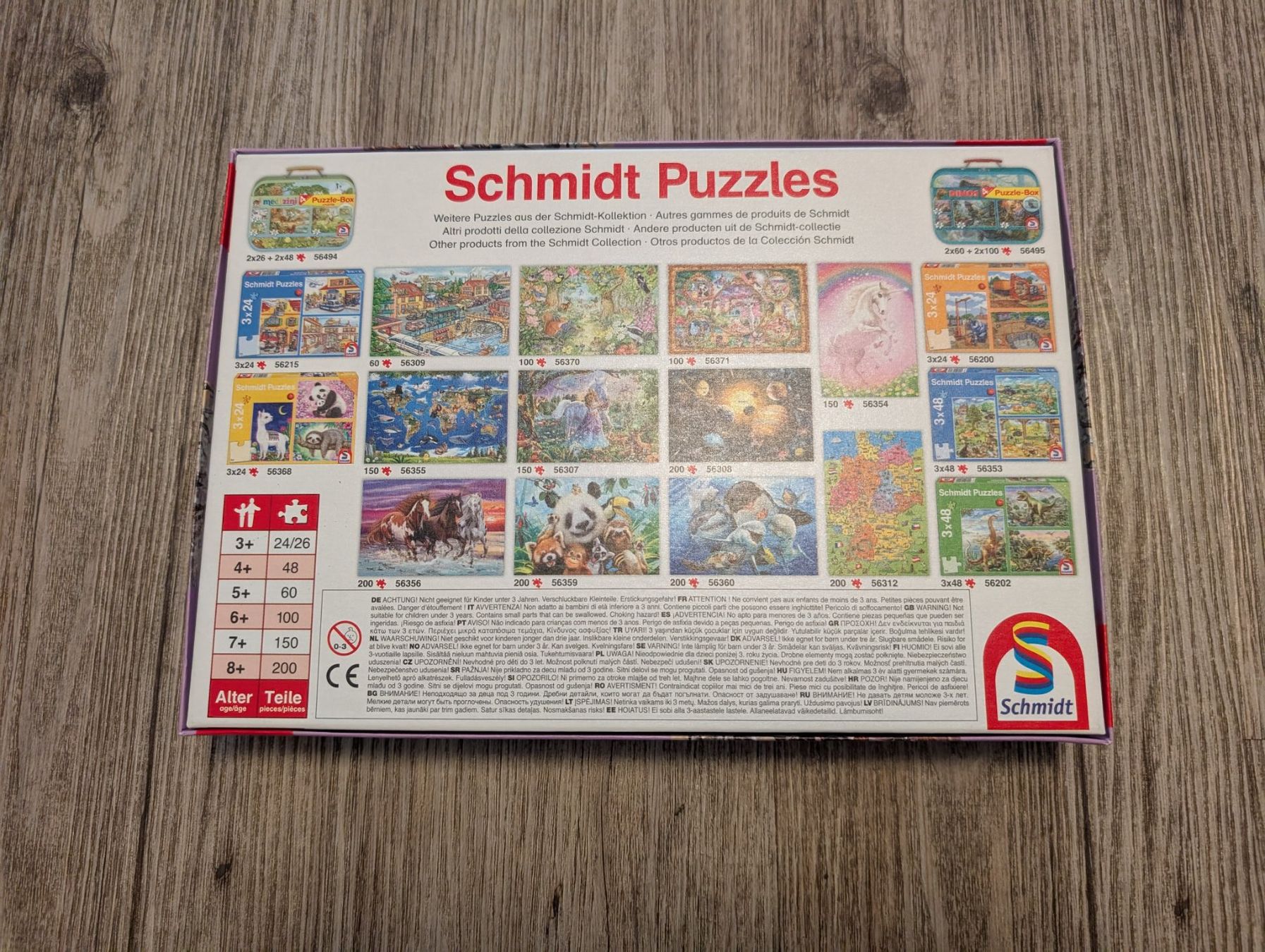 Puzzle: Schmidt Puzzle Pferde 200 Teile – Usato da Aarberg venduto da fosta 1