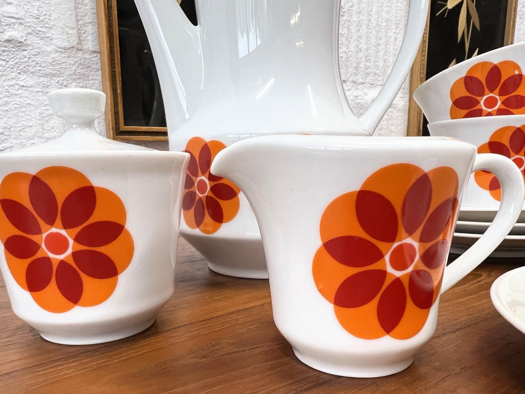 Seltmann Set di piatti: Retro 70s Kaffeservice - Seltmann Weiden Bavaria – Usato da Walzenhausen venduto da stilvollwohnen 3
