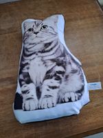 Kissen mit Katzenmotiv neuwertig