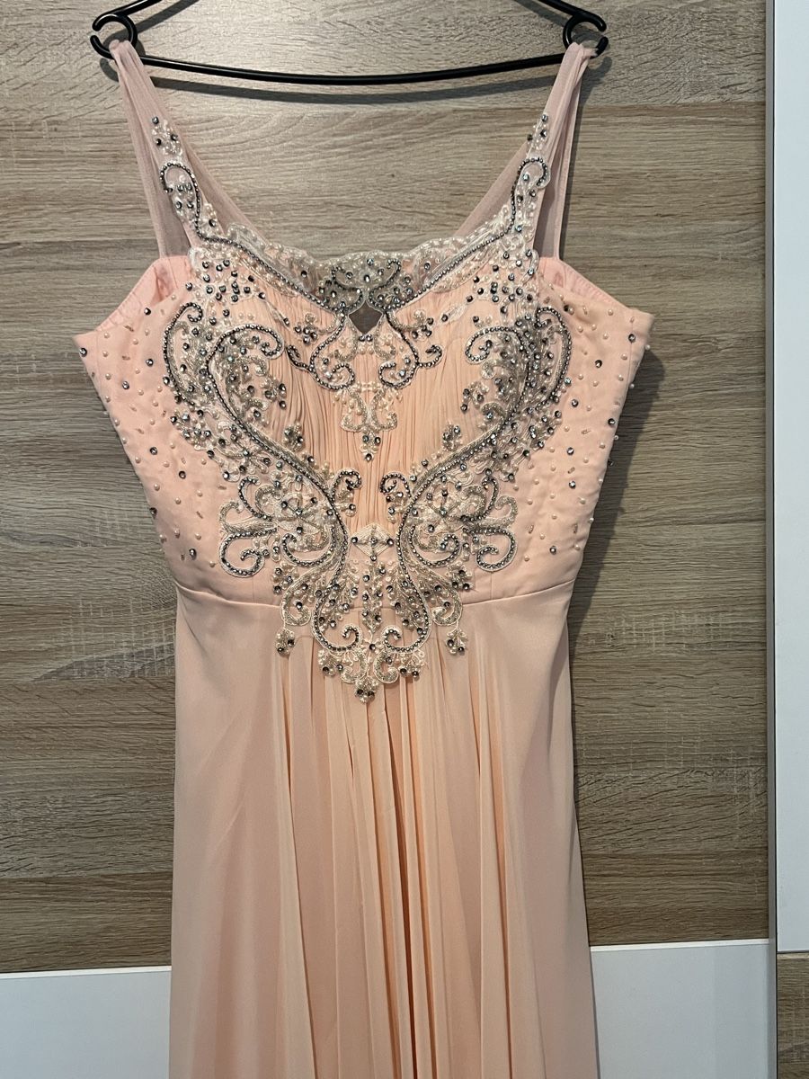 Kleider: Elegantes Abendkleid mit Stickerei & Perlen – Gebraucht aus Volketswil von bounty_5 1