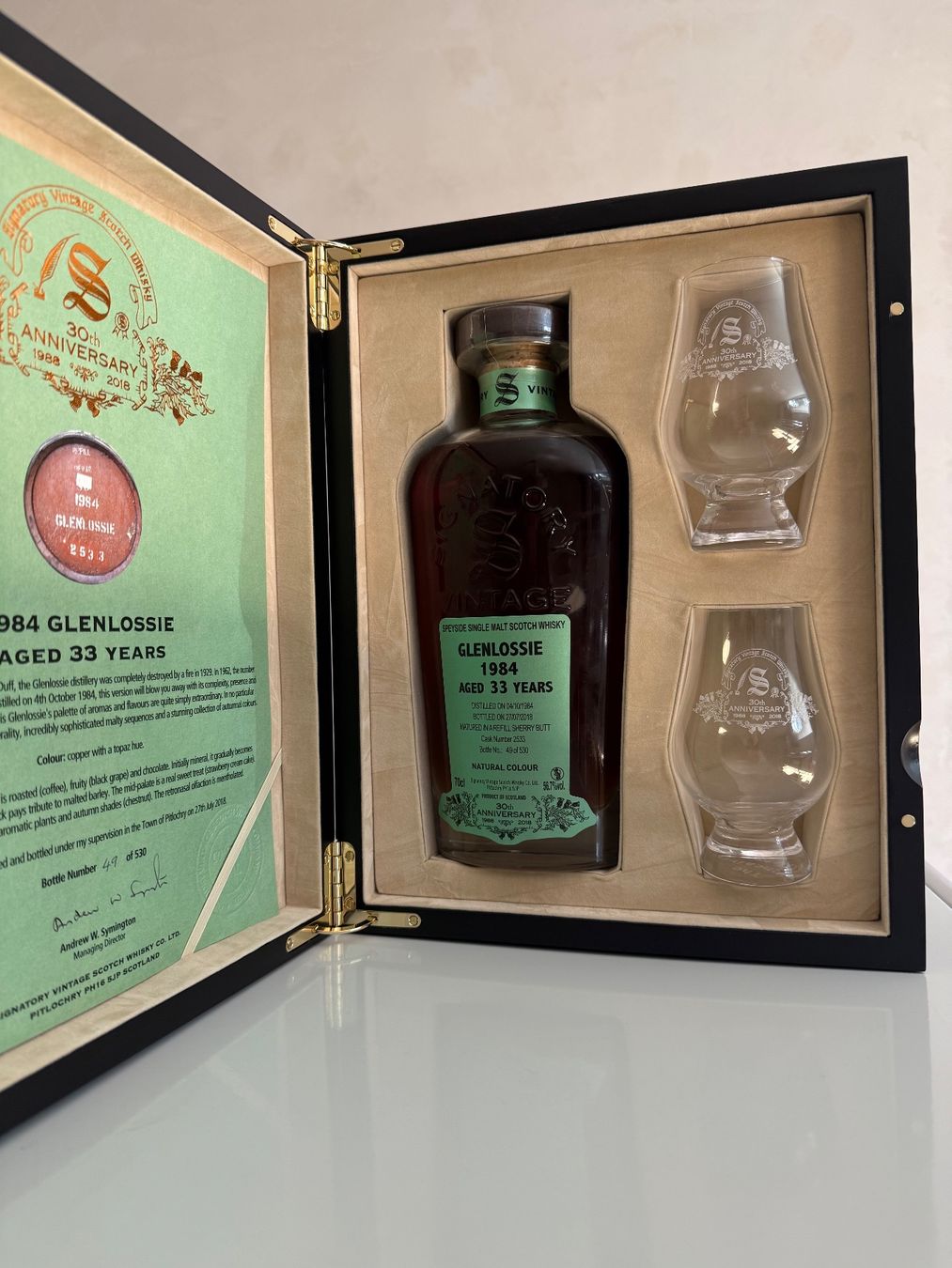Bevande alcoliche: Glenlossie 33yo 90.06WB – Nuovo e nell'imballaggio originale da Solothurn venduto da oolong7 1