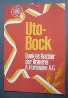 🔴 Brauerei HÜRLIMANN Bier Uto-Bock UTO Dunkles Festbier 🔴