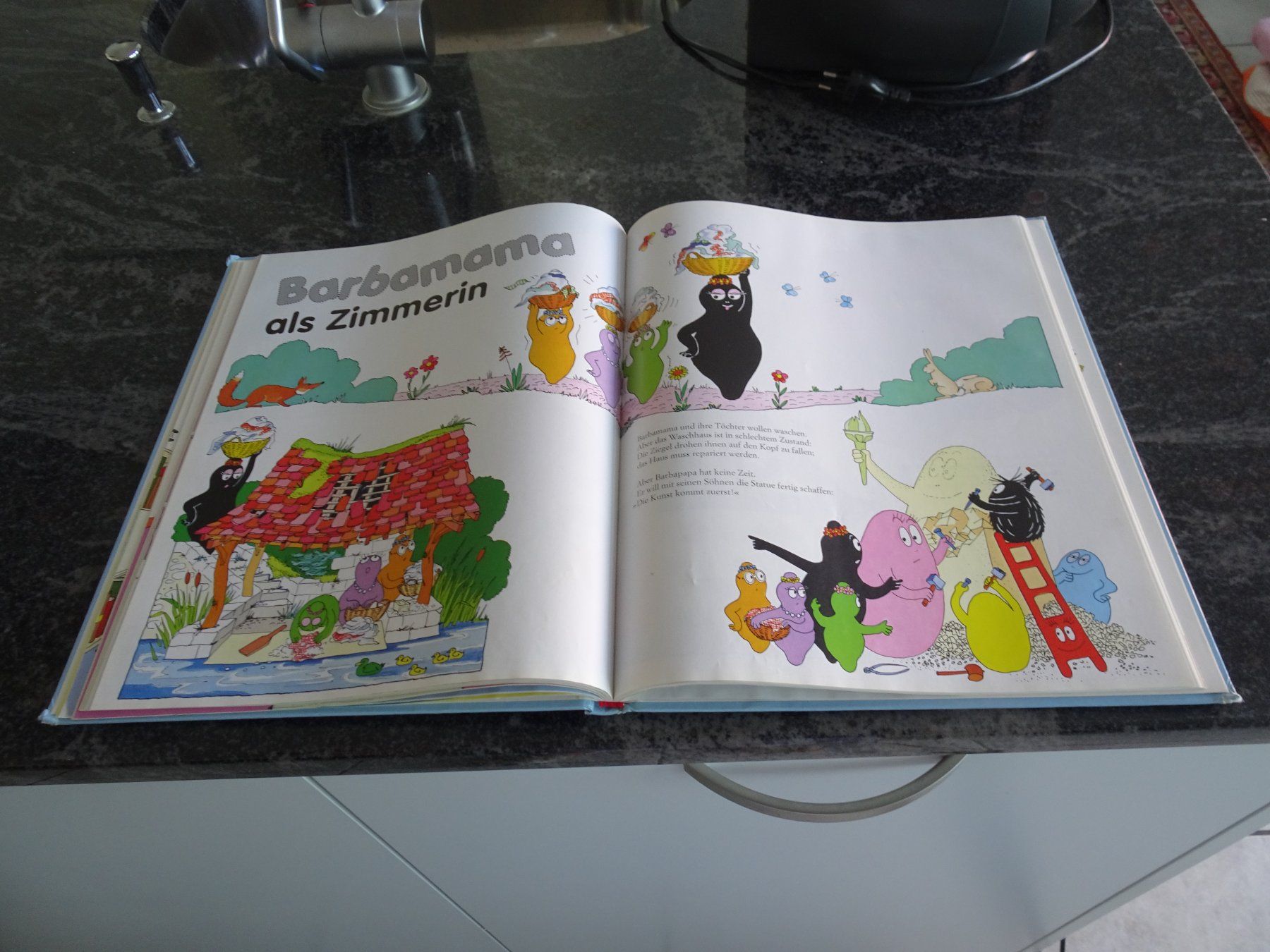 Bücher: Die Barbapapas als Handwerker Atlantis Buch JUL – Gebraucht aus Zürich von Roulet 6