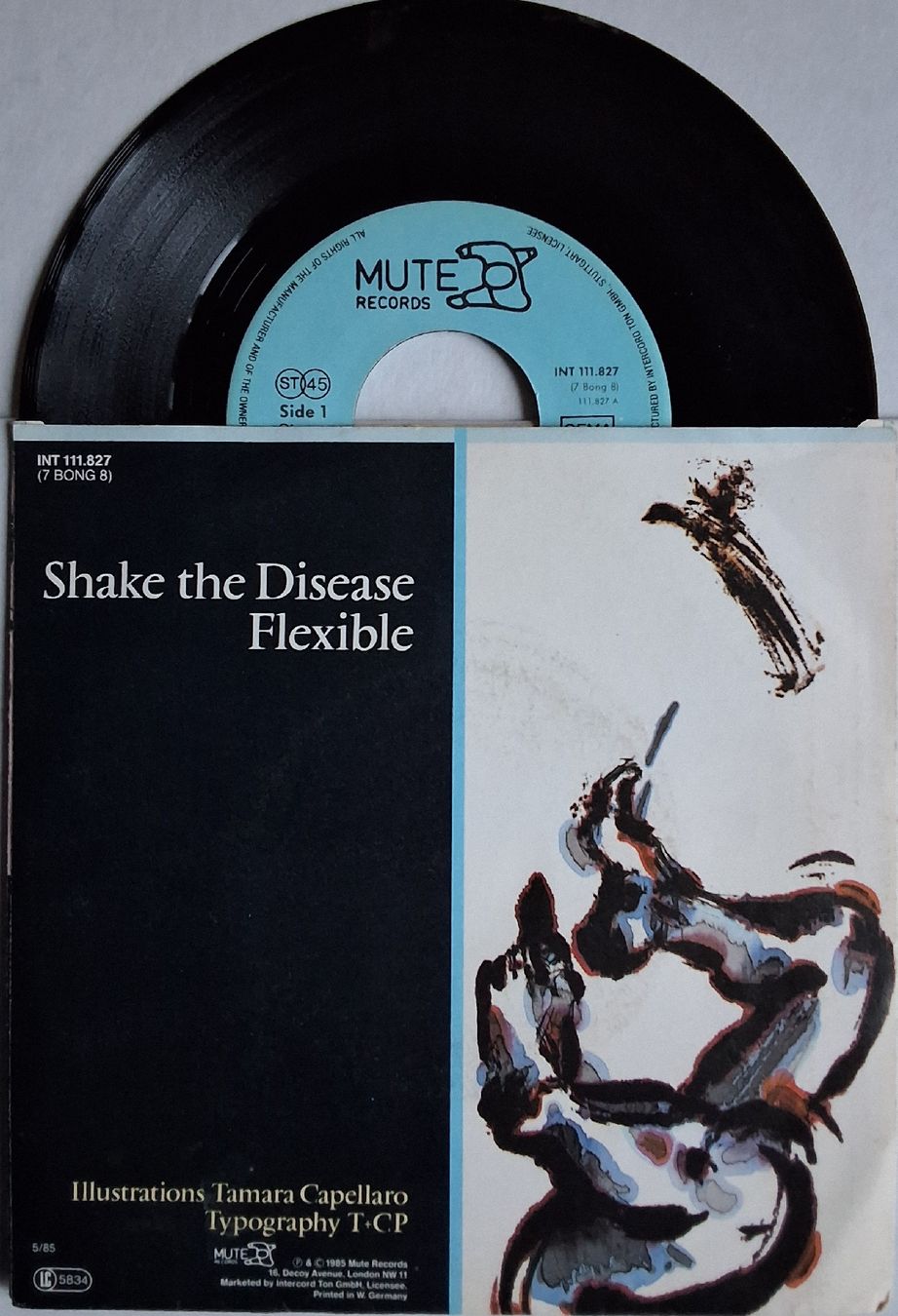 Schallplatten: Vinyl single  - Depeche Mode  -  Shake The Disease - Ger 85 – Gebraucht aus Villeret von Fil11 1