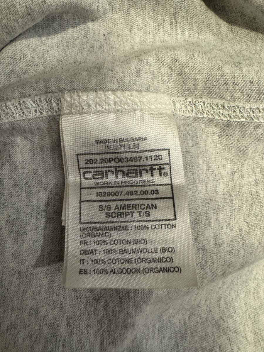 Carhartt T-shirt: Graues Carhartt T-Shirt S – Usato da Bern venduto da tob_m7nn 3