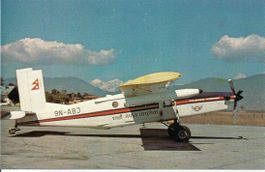 Royal Nepal Airlines PC-6/B2-H2 Turbo Porter 9N-ABJ