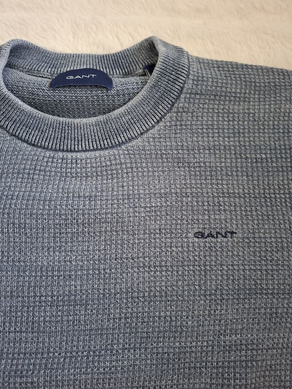 Gant Maglioni & Felpe: Pull GANT Bleu Coton Homme Taille S Bon état – Usato da Renens VD venduto da ser_j2fn 1