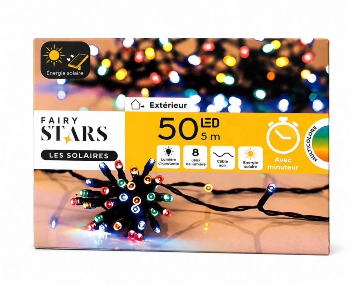 Toutes les décorations: Luci solari LED natalizie – Neuf avec emballage d'origine à Payerne par Petite-vendeuse