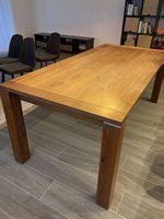Nussbaum Massivholztisch
