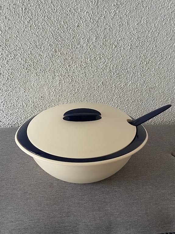 Ciotole: Tupperware Servierschüssel mit Deckel & Schöpflöffel – Usato da Künten venduto da Gubapri