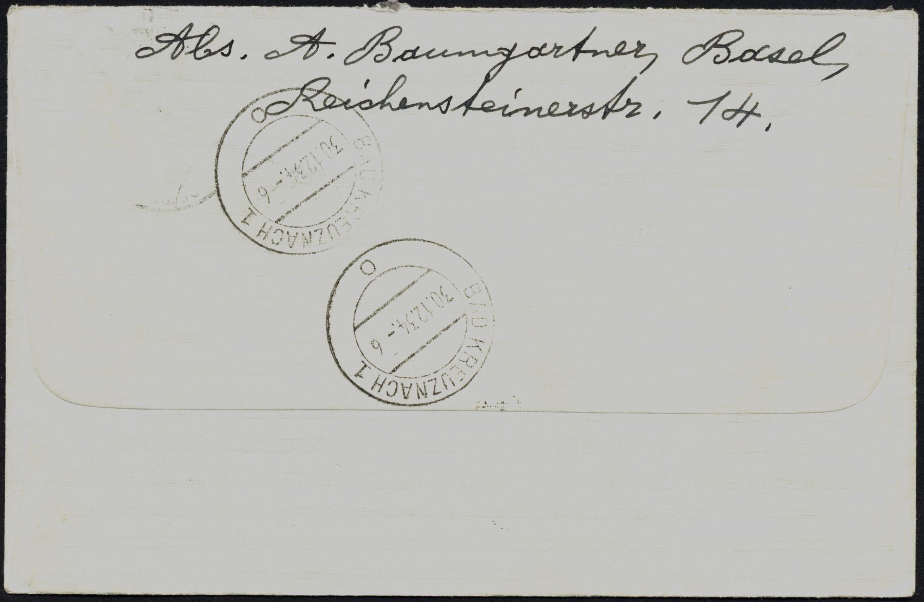 Tutti i francobolli: 1934 PJ Satzbrief Einschreiben – Usato da Berlin venduto da philakontor 1